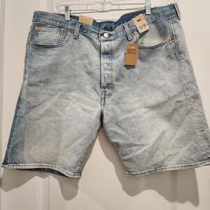 Levi's Light Blue Denim Shorts